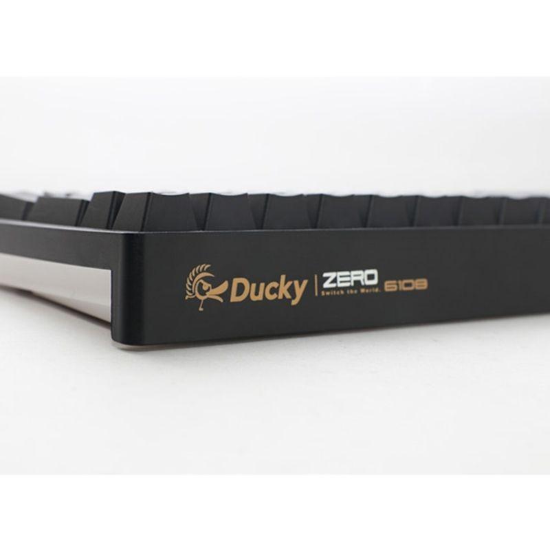 Detalle del Teclado Ducky Zero 6108 MX2A-Brown Plata