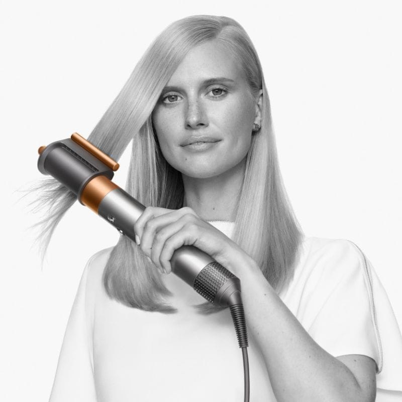 Dyson Airwrap Origin Cobre, Níquel -  Estilizador multifunción imagen alisando
