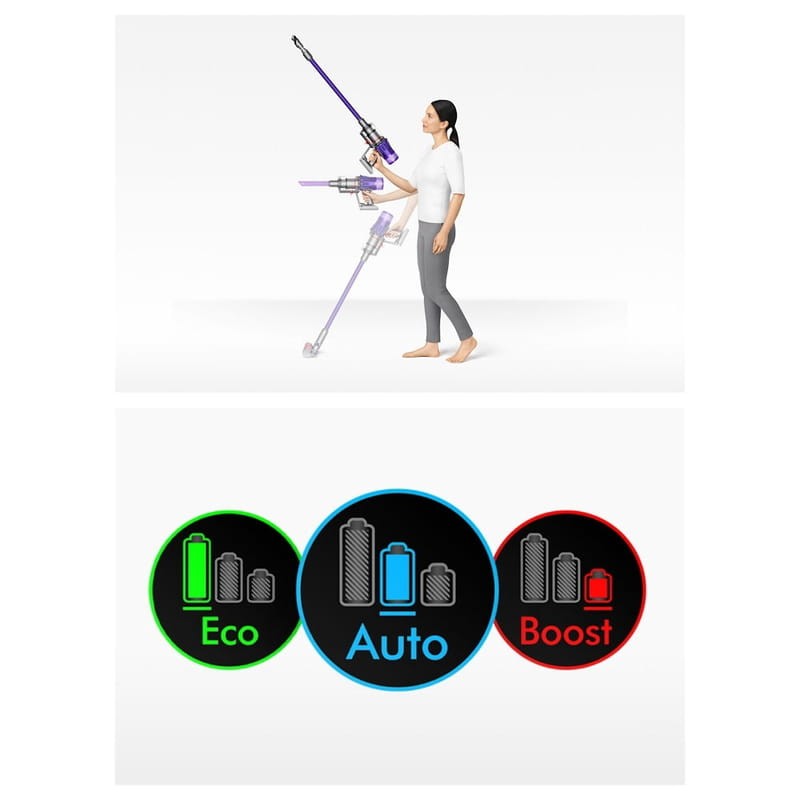 Dyson Digital Slim - Aspirador sem fios Ecrã LCD com foto real