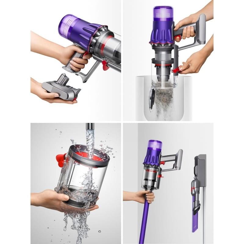 Dyson Digital Slim - Aspirador sem fios Fotos laterais e frontais do motor