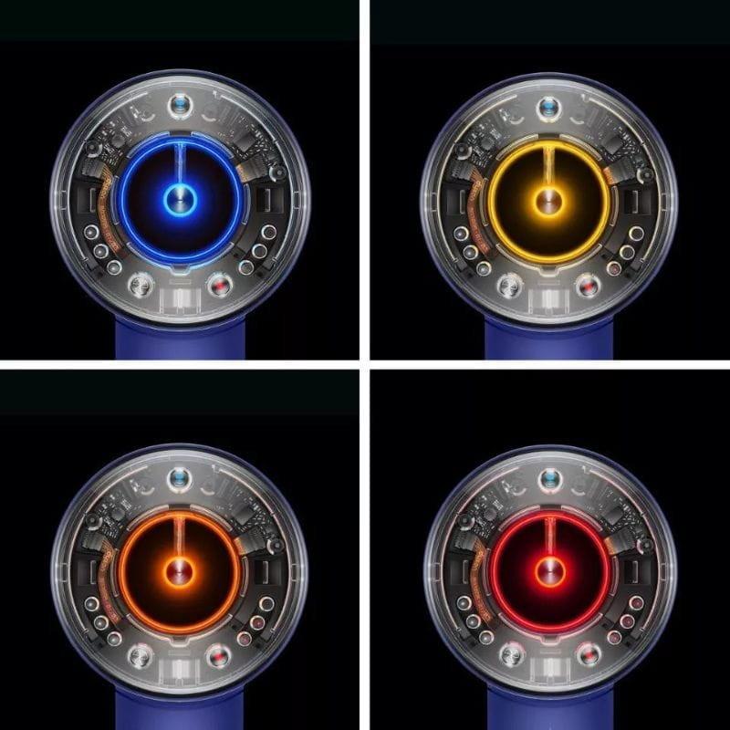 Dyson Supersonic Nural 1600 W Azul, Laranja - Imagem traseira do secador de cabelo