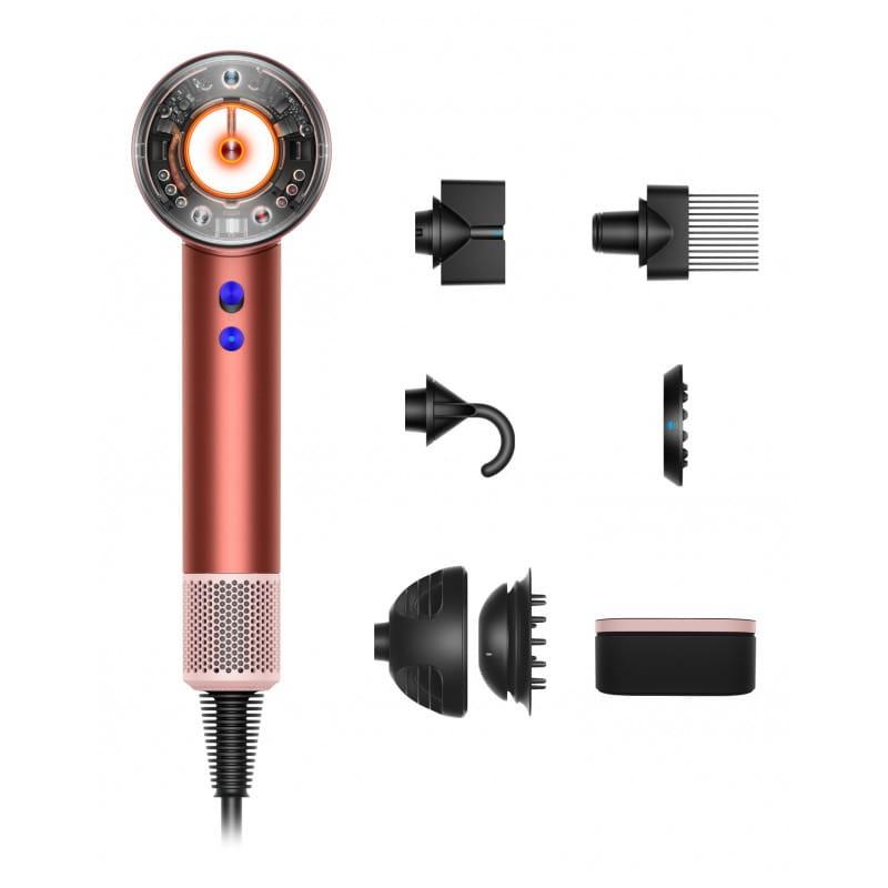 Dyson Supersonic Nural  1600 W Rosa - Secador de pelo imagen con accesorios