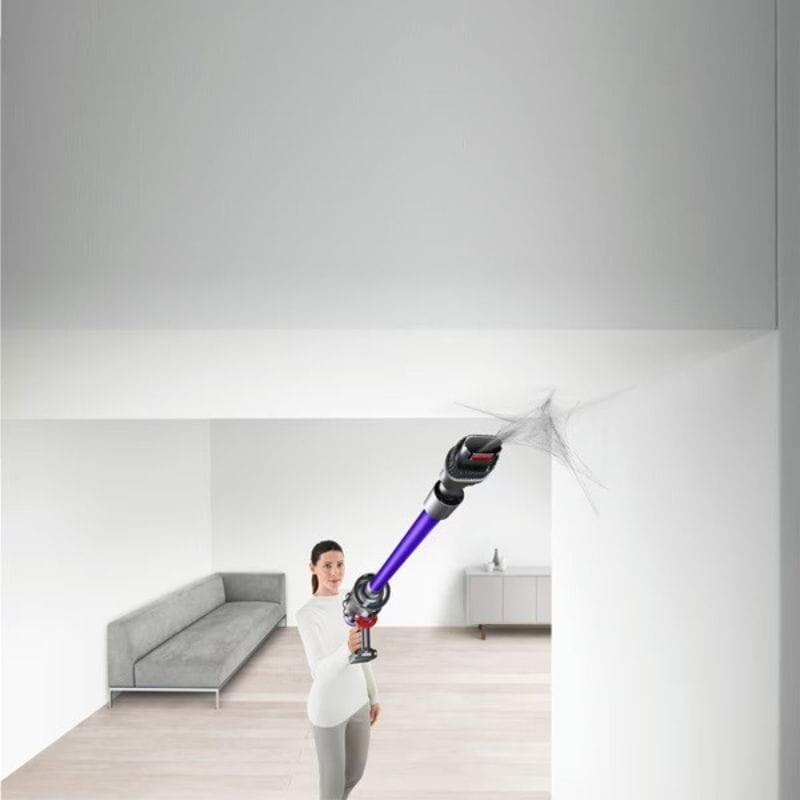 Dyson V11 Advanced  Níquel, Púrpura - Aspiradora de mano Sin bolsa limpia telarañas