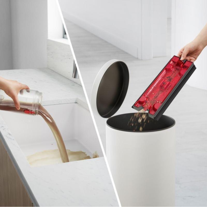 Esvaziamento dos tanques do Aspirador de chão Dyson Wash G1