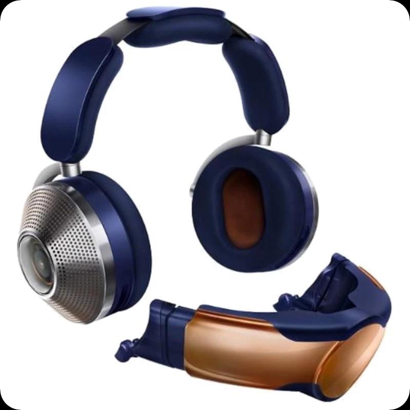 Dyson Zone Absolute+ ANC Visera Azul/Cobre - Auriculares Bluetooth