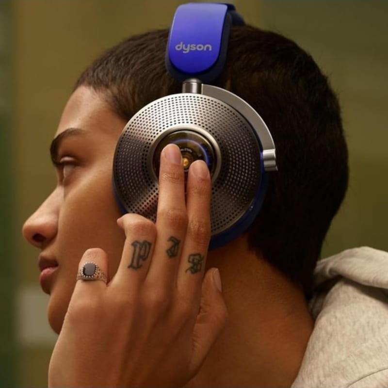 Control de Dyson Zone Absolute+ ANC Visera Azul/Cobre - Auriculares Bluetooth