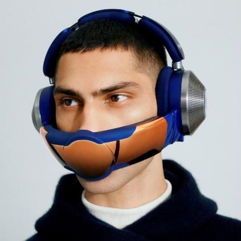 Gran calidad de Dyson Zone Absolute+ ANC Visera Azul/Cobre - Auriculares Bluetooth