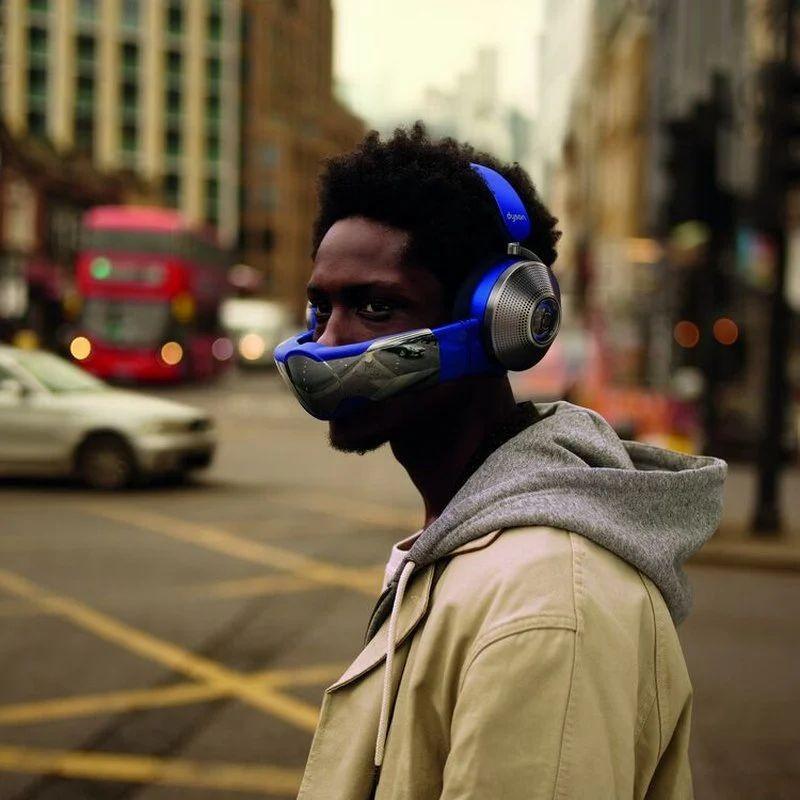 Color de Dyson Zone Absolute ANC Visera Azul Ultra/Azul Marino - Auriculares Bluetooth