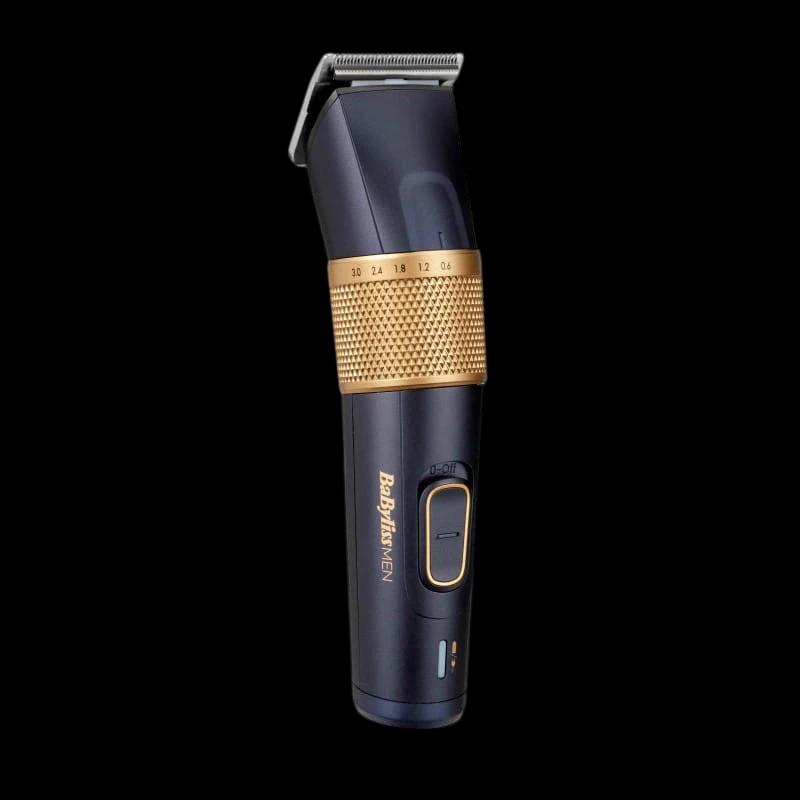 BaByliss Lithium Power E986E Carbone titane Bleu / Or - Tondeuse à cheveux sans fil
