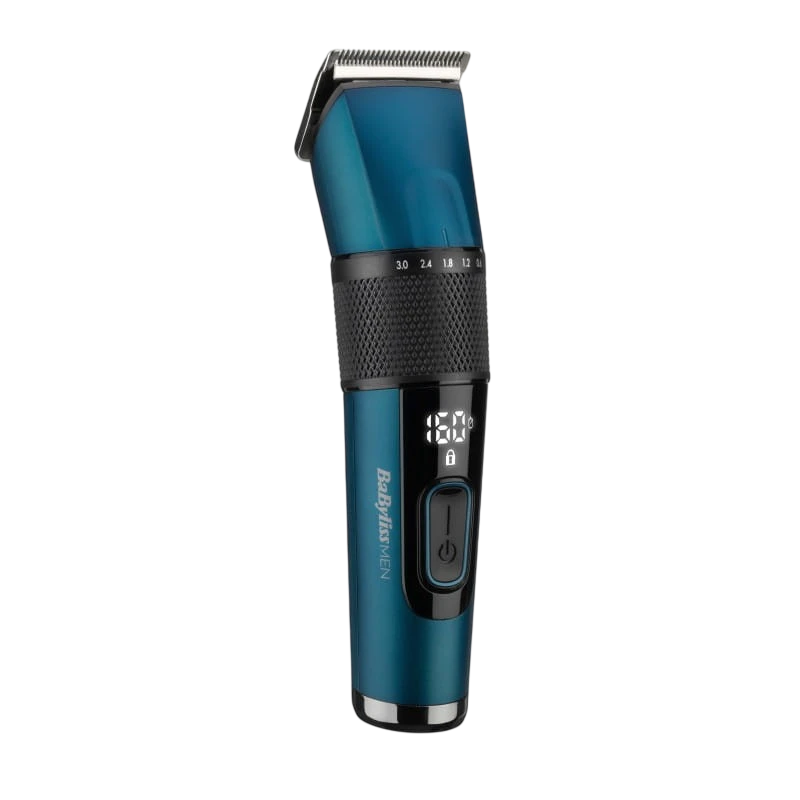 BaByliss Japanese Steel Digital E990E Azul metalizado - Cortapelos inalámbrico