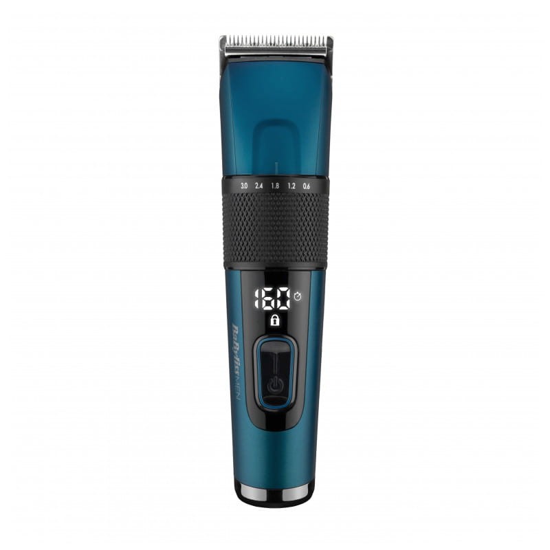 BaByliss Japanese Steel Digital E990E Metallic Blue - Tondeuse à cheveux sans fil Image de face