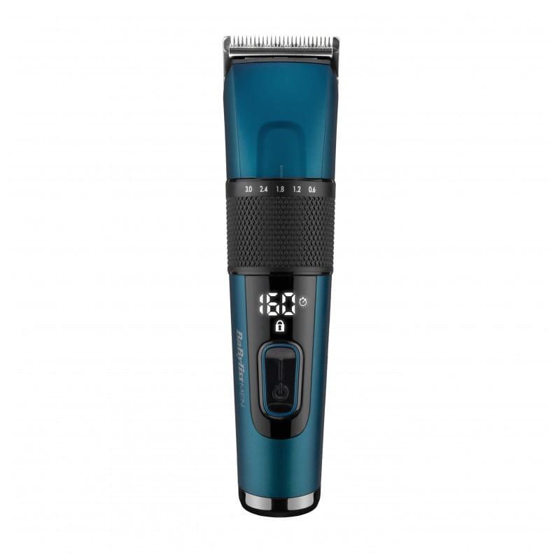 BaByliss Japanese Steel Digital E990E Metallic Blue - Tondeuse à cheveux sans fil Image de face