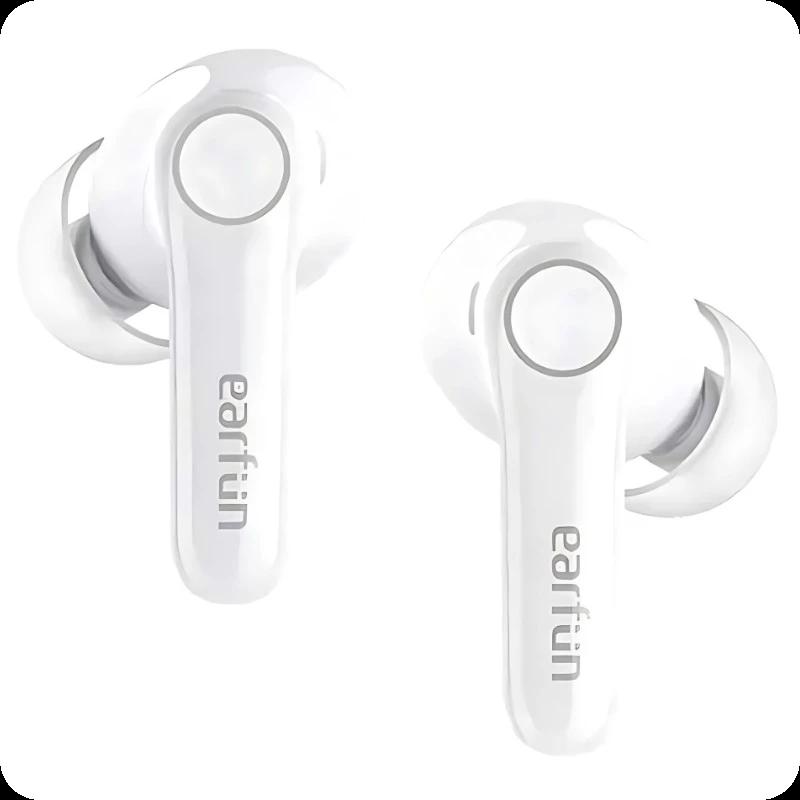 Earfun Air Pro 4 ANC QuietSmart 3.0 Blanc Brillant - Casque d'écoute Bluetooth