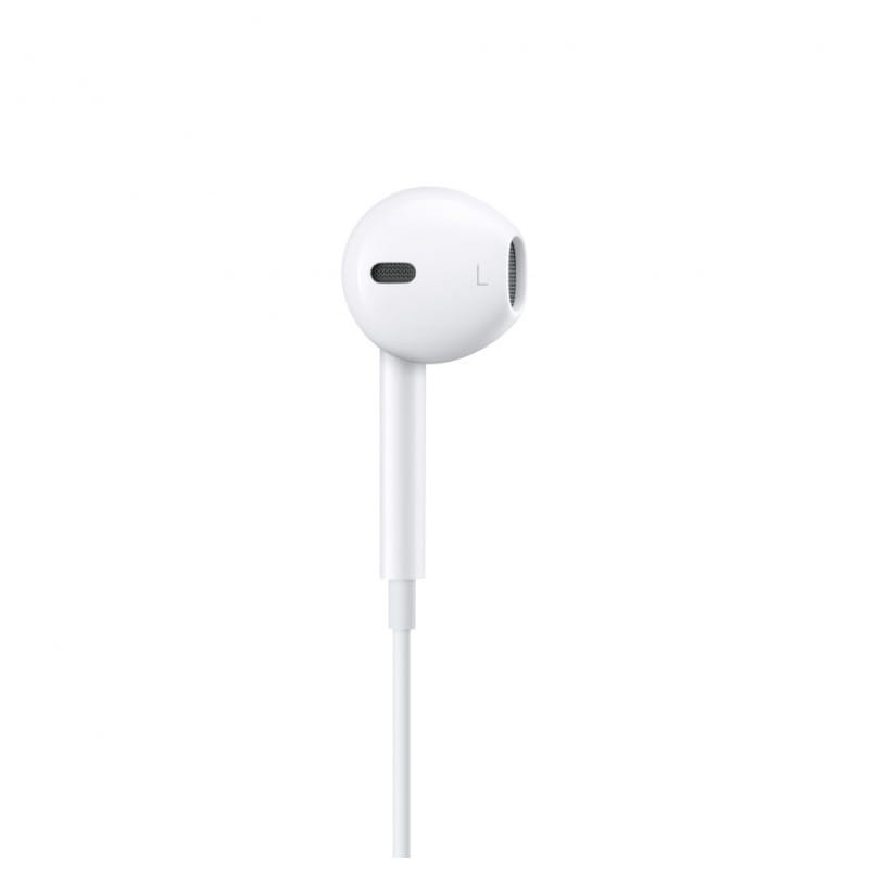 Apple EarPods USB-C Mando integrado Resistencia al agua Blanco - Auriculares detalle del perfil del auricular