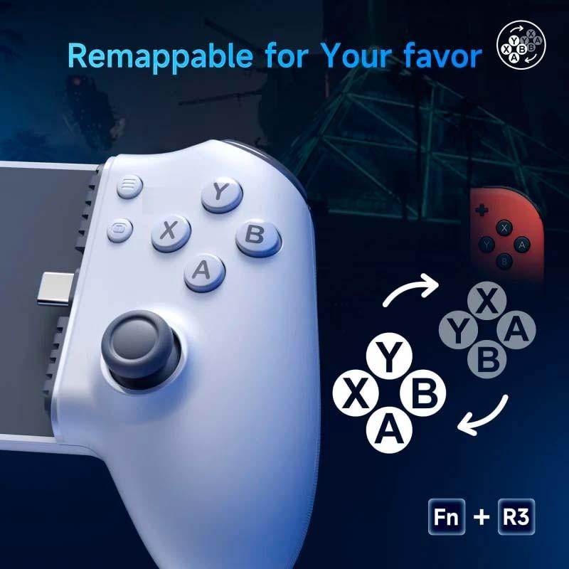 Gamepad EasySMX M15 - botones A/B/X/Y