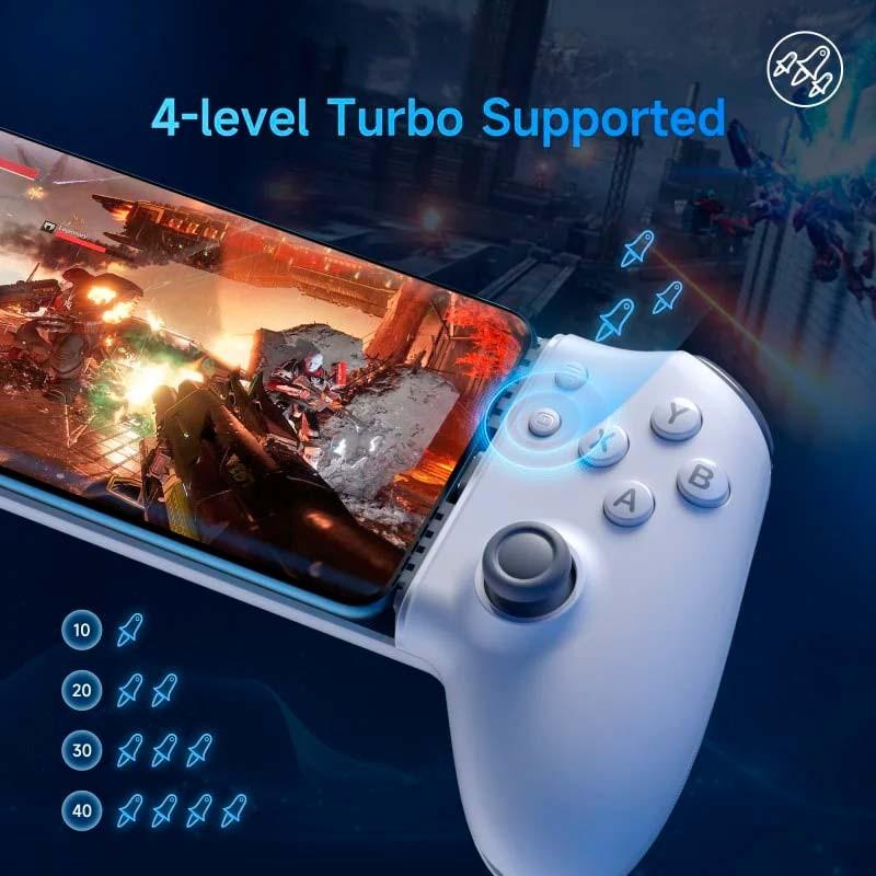 Gamepad EasySMX M15 - función Turbo
