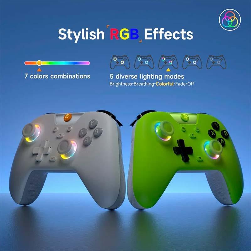 EasySMX X05 Blanco - efectos de luz RGB