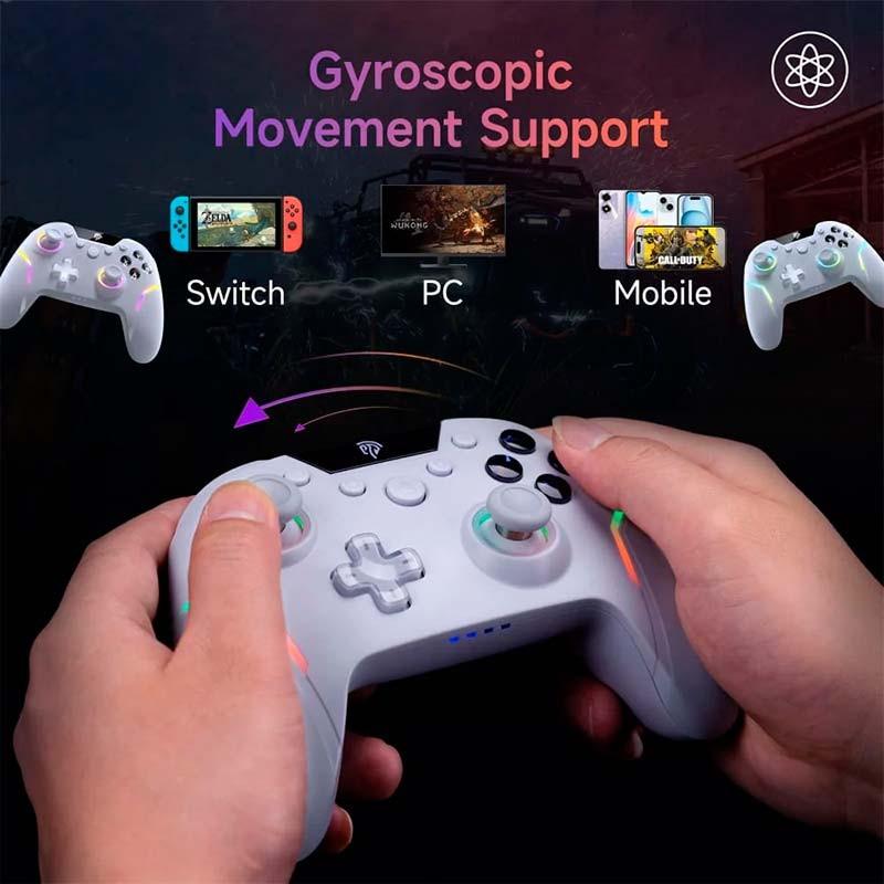 Gamepad EasySMX X20 - movimiento giroscópico