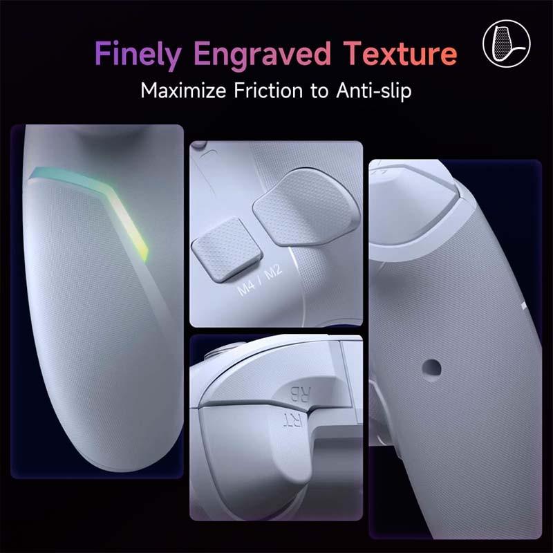 Gamepad EasySMX X20 - textura trasera