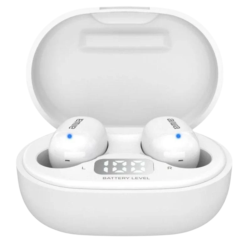 Aiwa EBTW-150 TWS Blanco - Auriculares Bluetooth