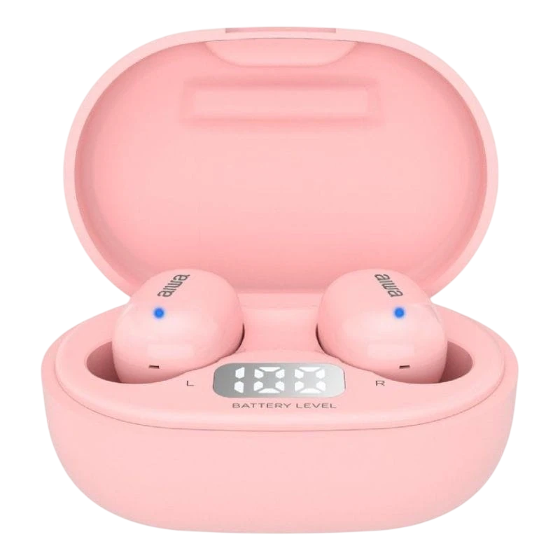 Aiwa EBTW-150 TWS Rosa - Auriculares Bluetooth