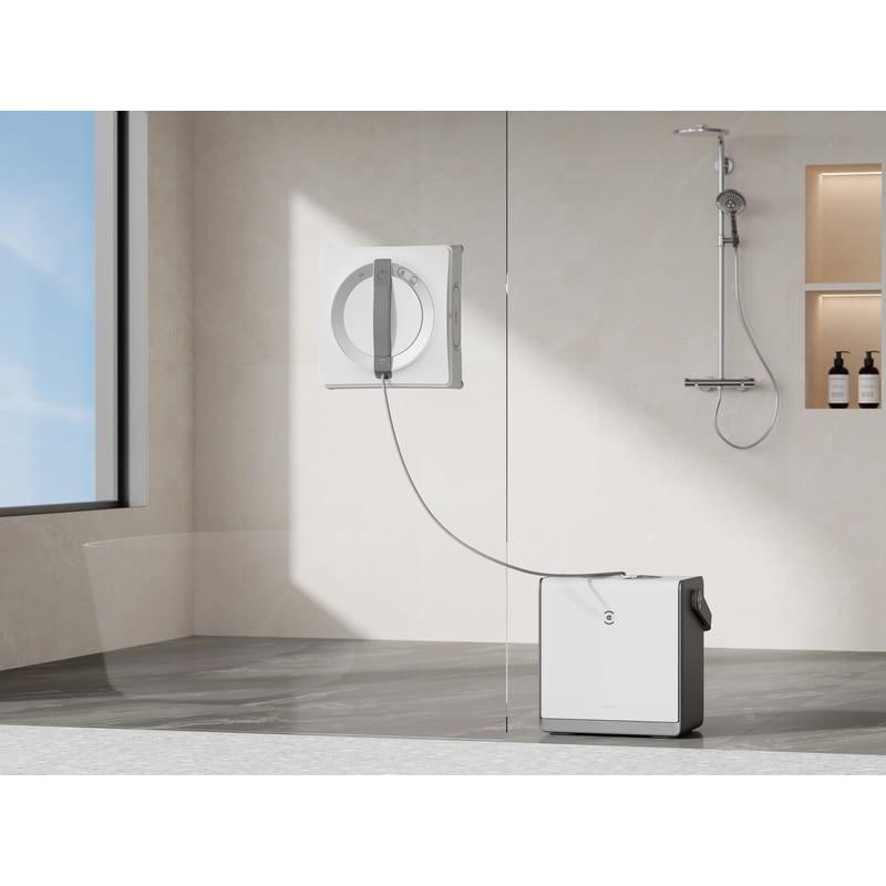 Ecovacs WINBOT W2 - Robot limpia cristales Foto real usandola en interior