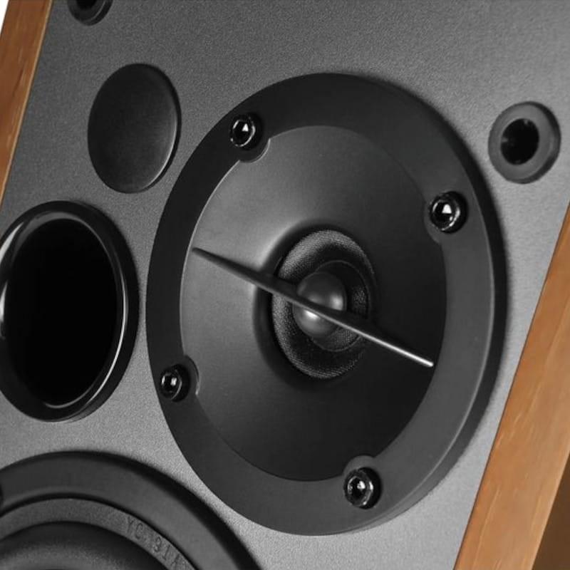 Potente Edifier R1280T 21W Madeira - Colunas 2.0