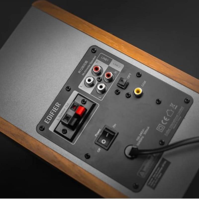 Adaptable Edifier R1280DB 42 W Bluetooth Marrón - Altavoz Bluetooth