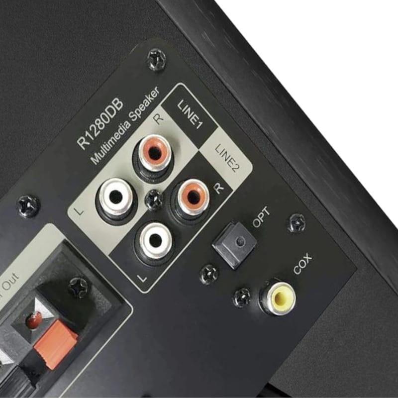 Conexiones de Edifier R1280DB 42 W Bluetooth Negro - Altavoz Bluetooth