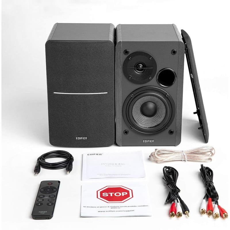Edifier R1280DBs 42W Bluetooth Negro - Sistema de altavoces activos Contenido de la caja
