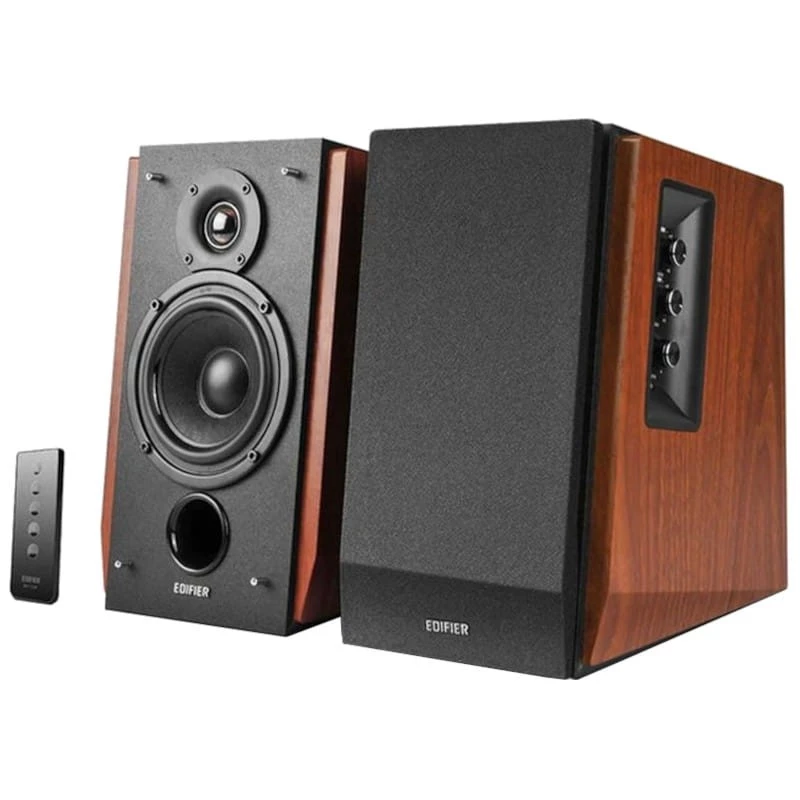 Edifier R1700BT 66W Inalámbrico Marrón - Altavoces Bluetooth