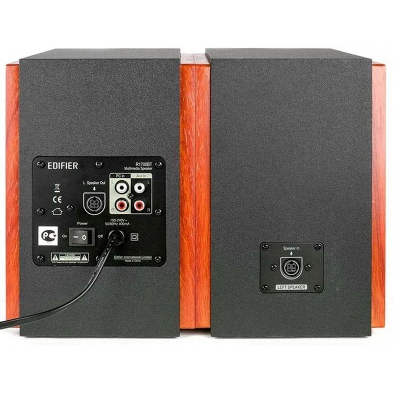 Traseira de Edifier R1700BT 66W Sem fios Castanho - Colunas Bluetooth