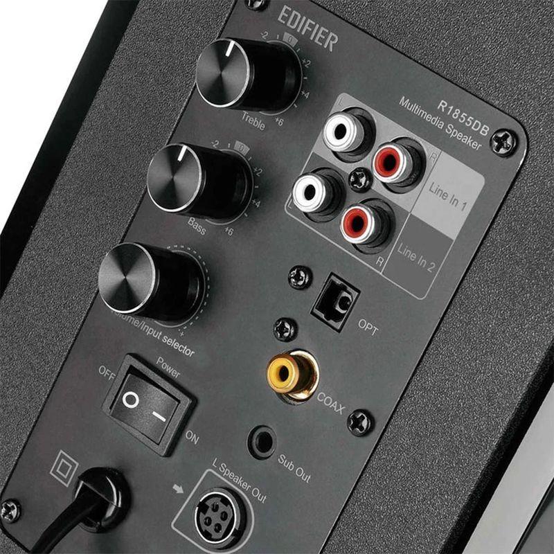 Botones de Edifier R1855DB 70 W Inalámbrico Negro - Altavoces Activos