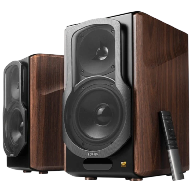 Edifier S2000MKIII 130W Bluetooth Negro, Madera - Sistema de altavoces