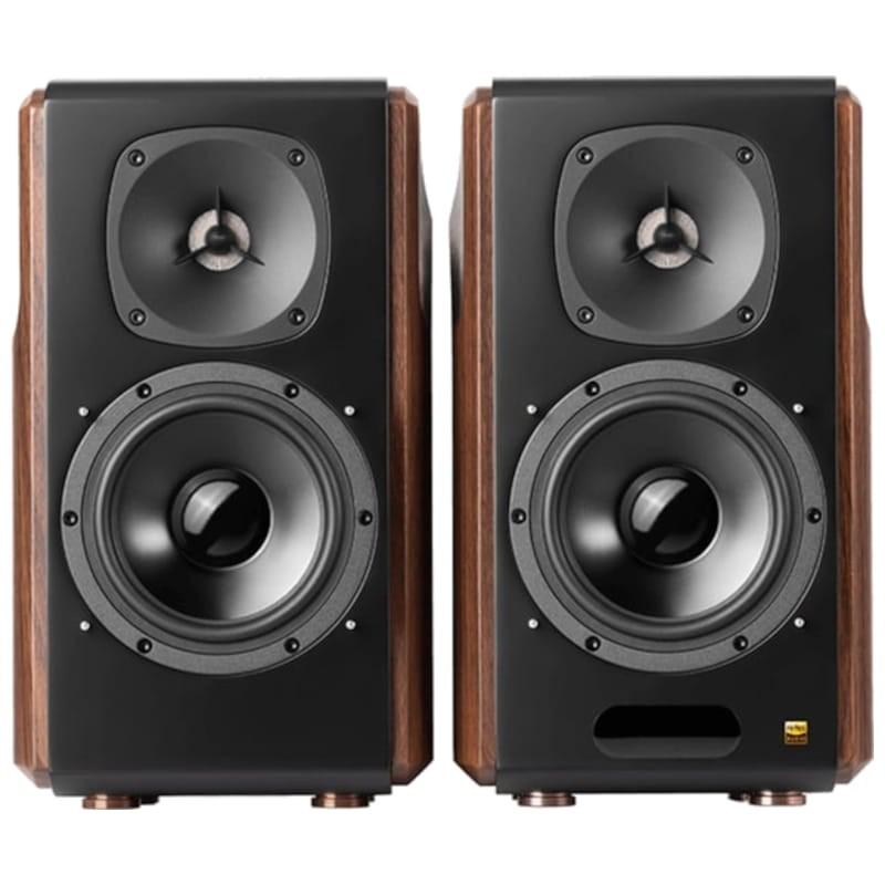 Edifier S2000MKIII 130W Bluetooth Negro, Madera - Sistema de altavoces Vista frontal