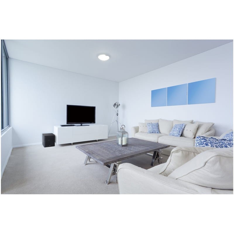 Edifier T5 70W Negro - Altavoz Subwoofer Foto real en el salon