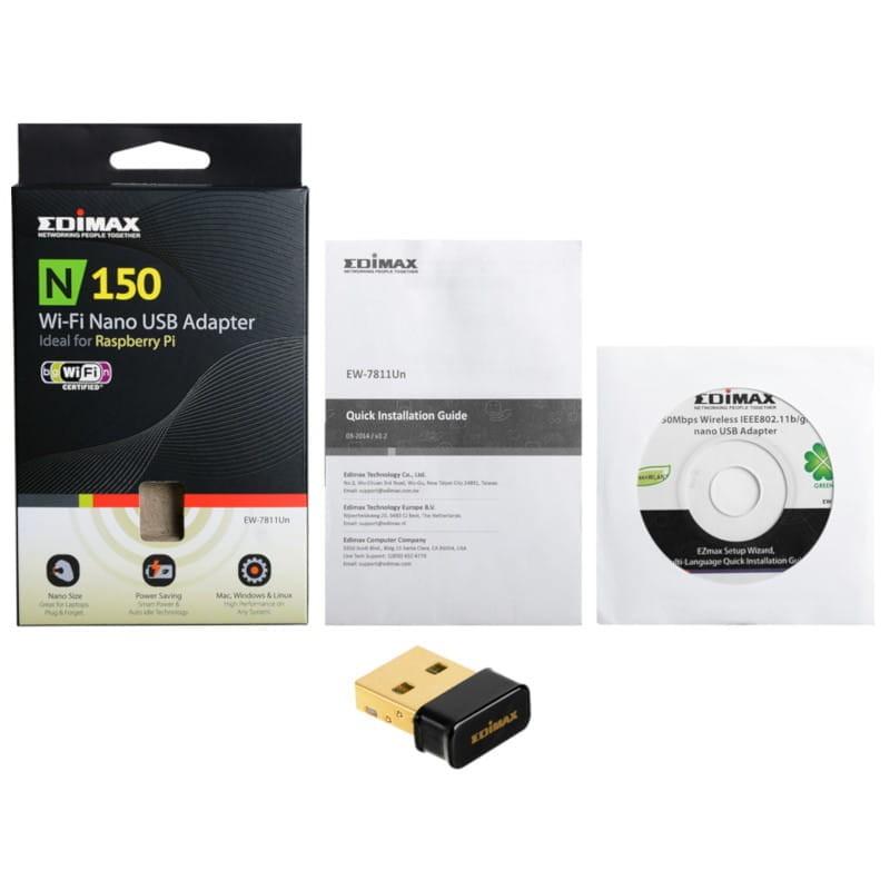 Edimax EW-7811UN Adaptateur USB WiFi - Contenu