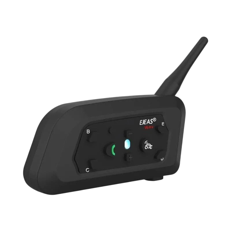 EJEAS V6 Pro+ Full Duplex pour 6 pilotes - Intercom moto