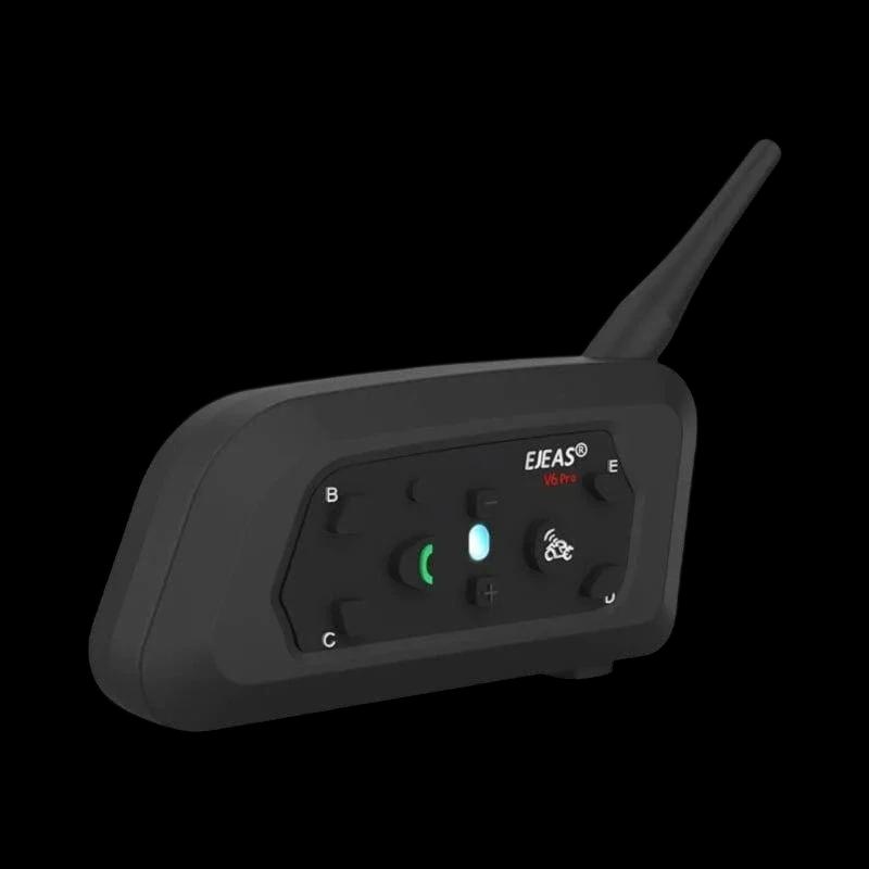 EJEAS V6 Pro+ Full Duplex pour 6 pilotes - Intercom moto