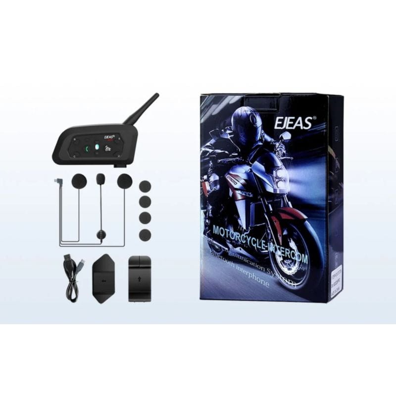 Contenu de la boîte de l'intercom EJEAS V6 Pro+