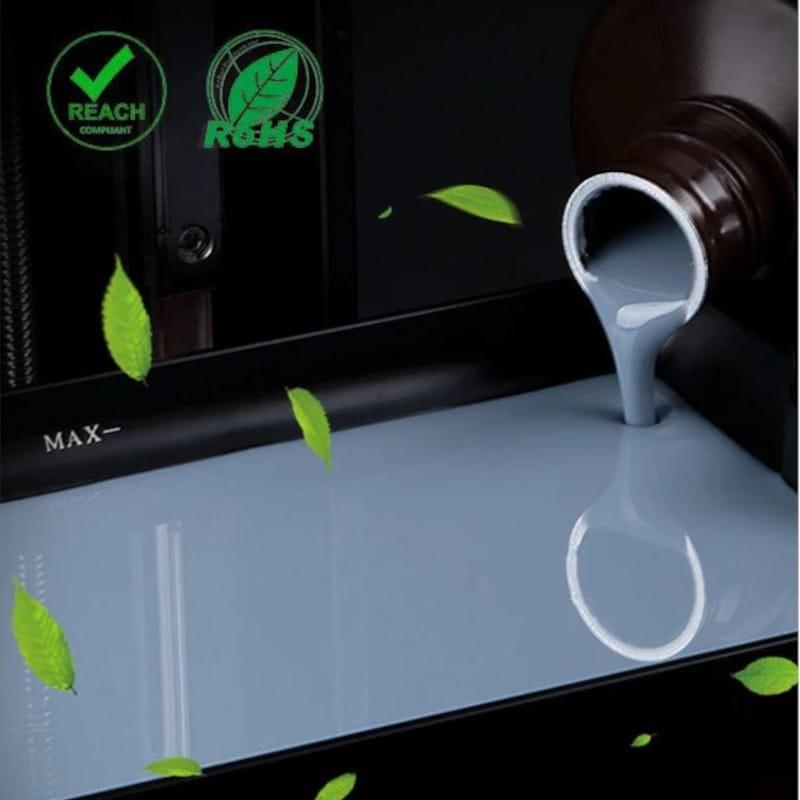 Color de ELEGOO 8K Resina Estándar Color Gris Para Impresoras 3D de Resina LCD - 1KG