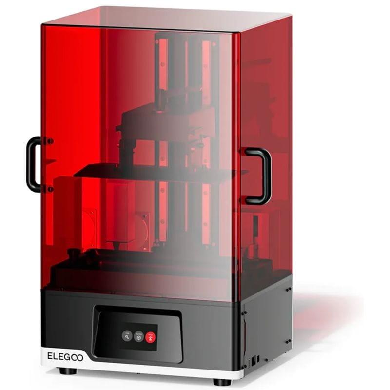 Impressora de Elegoo Jupiter SE Mono LCD - 6K - Velocidade 70mm/h - Tamanho de impressão grande 12,8 polegadas - Nivelamento automático - Impressora 3D de resina