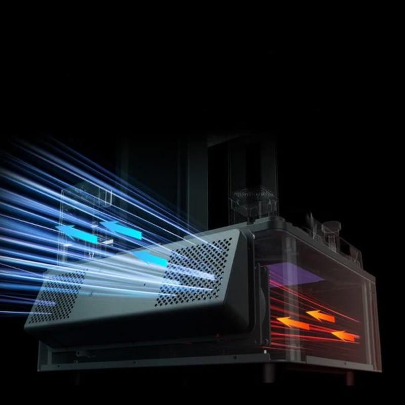 Adaptável Elegoo Jupiter SE Mono LCD - 6K - Velocidade 70mm/h - Tamanho de impressão grande 12,8 polegadas - Nivelamento automático - Impressora 3D de resina