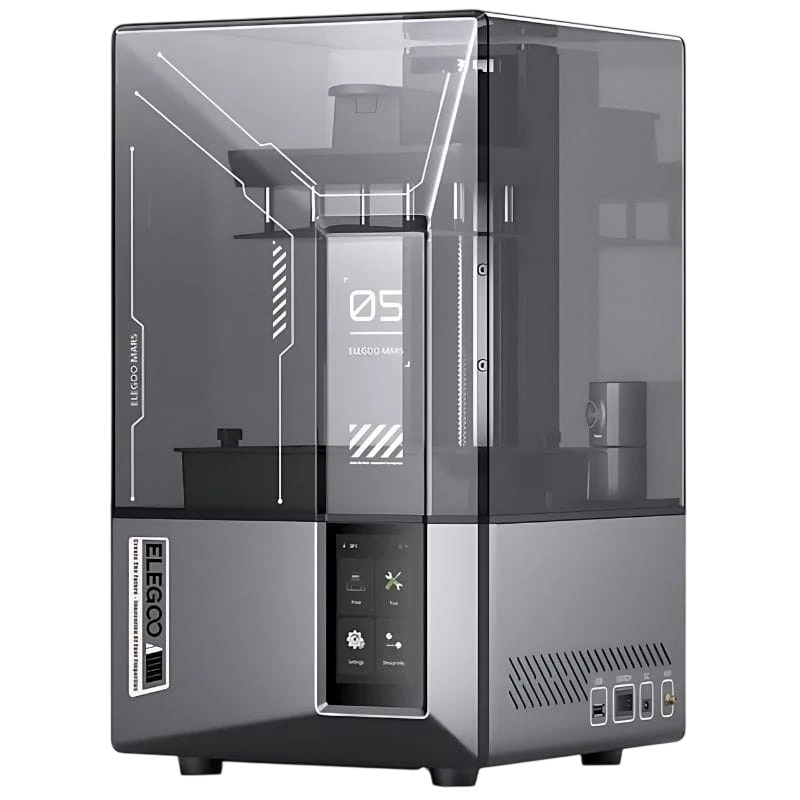 ELEGOO Mars 5 Ultra Mono LCD HD - 9K - Alta Velocidad hasta 150mm/h - Cámara Con IA - Tamaño de impresión 7 Pulgadas - Nivelación Automática - Impresora 3D de resina