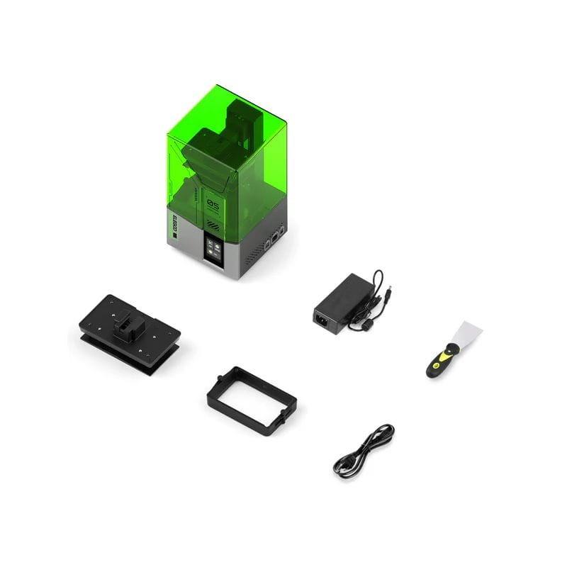 Contenido de ELEGOO Mars 5 Mono LCD HD - 4K - Velocidad 77mm/h - Tamaño de impresión 6.6 Pulgadas - Nivelación Automática - Impresora 3D de resina