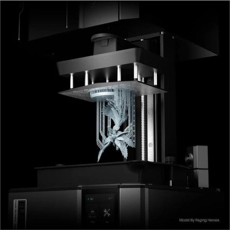 Luz de ELEGOO Mars 5 Ultra Mono LCD HD - 9K - Alta Velocidad hasta 150mm/h - Cámara Con IA - Tamaño de impresión 7 Pulgadas - Nivelación Automática - Impresora 3D de resina