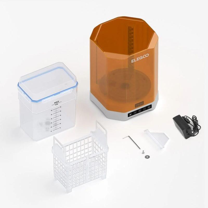 Contenido de la caja de ELEGOO Mercury Plus V3.0 Estación de Lavado y Curado