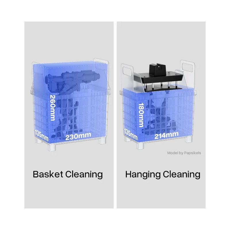 Opciones de ELEGOO Mercury Plus V3.0 Estación de Lavado y Curado