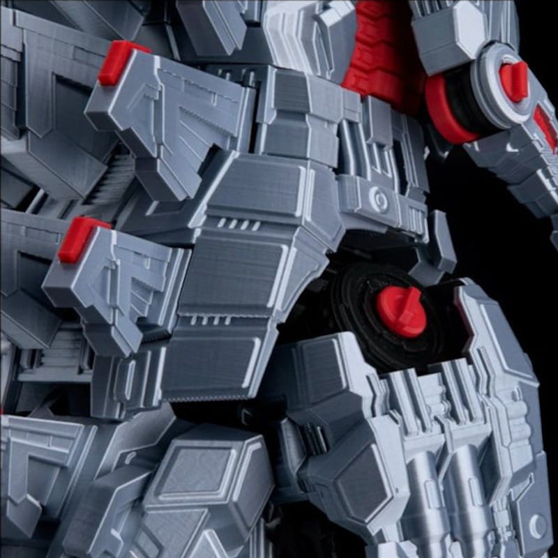 Detalhe de relevos e texturas em 3D usando a impressora Elegoo Neptune 4 Max - Impressora 3D FDM