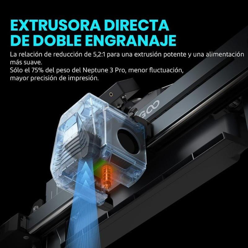 ELEGOO Neptune 4 Noir Imprimante 3D - Extrudeur FDM Imprimante d'images